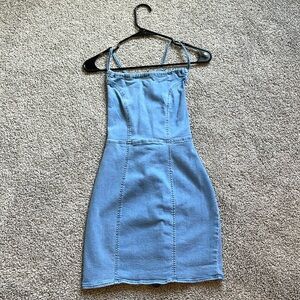 Denim dress